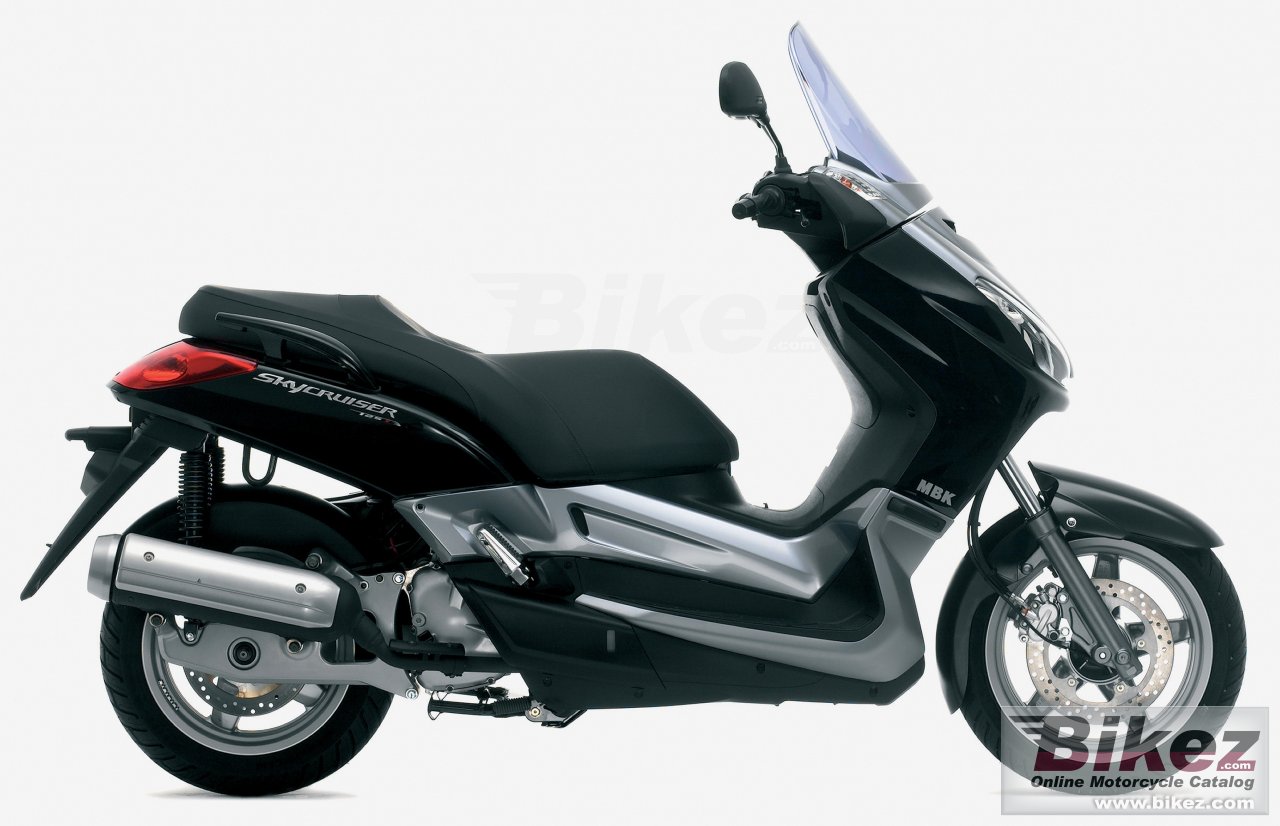 Big MBK skycruiser 125 picture and wallpaper from Bikez.com